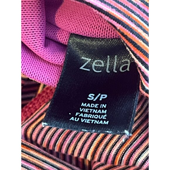 Zella Womens Leggings Small Multicolor Pink Activewear Yoga Running Workout - Picture 11 of 13